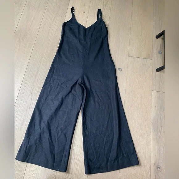 STAUD Phoenix Jumpsuit Black